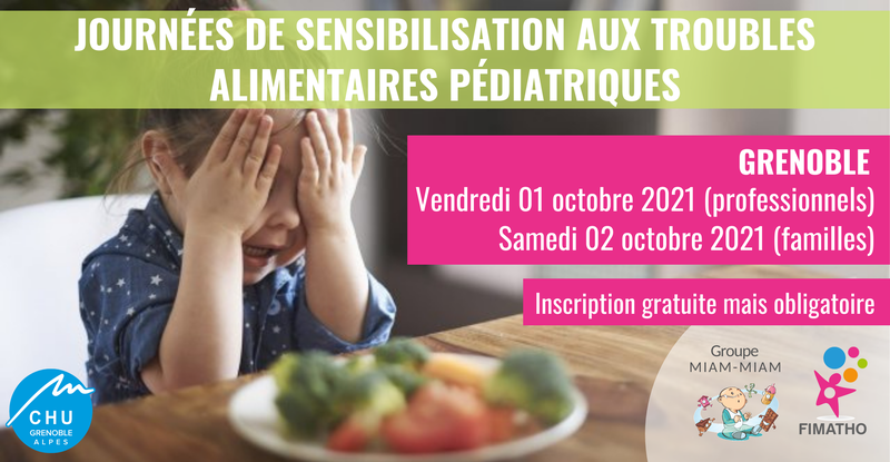 Journée de sensibilisation aux troubles alimentaires pédiatriques (familles) - Grenoble