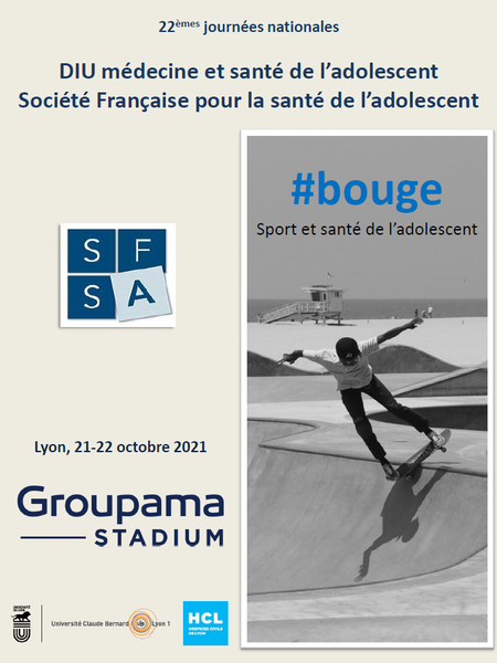22ème congrès de la SFSA : Société Française pour la Santé de l’Adolescent – DIU Santé de l’adolescent