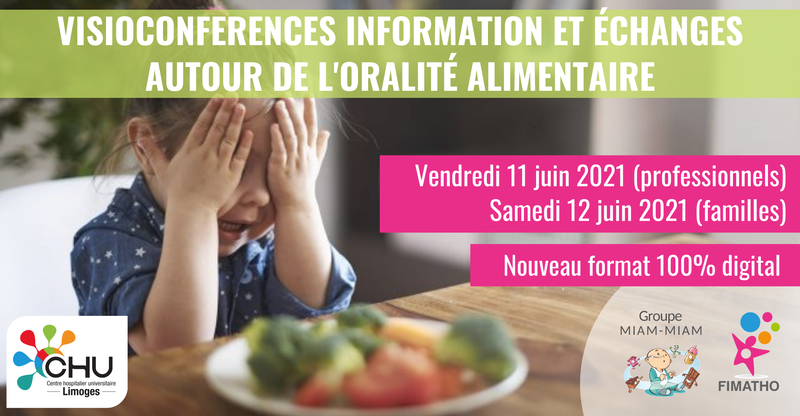 Webinaire d’information et d'échanges sur l’oralité alimentaire (professionnels) - CHU Limoges