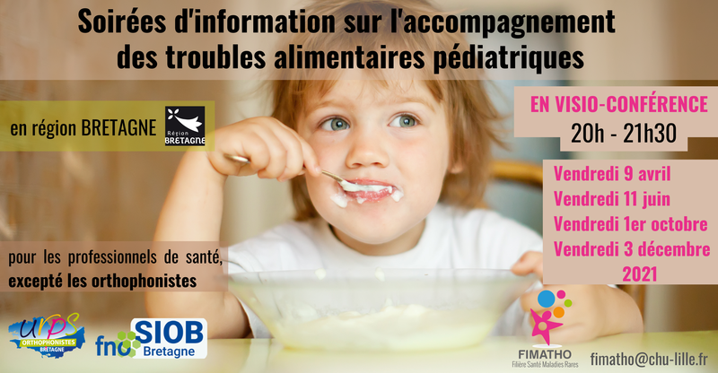 Soirée d’information sur l’accompagnement des troubles alimentaires pédiatriques