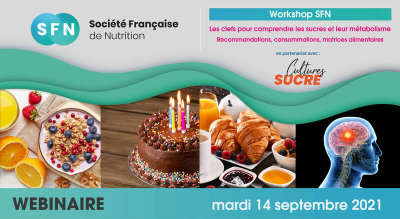 Workshop SFN “Les clefs pour comprendre les sucres et leur métabolisme : recommandations, consommations, matrices alimentaires”
