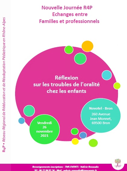 Journée R4P : Réflexion sur les troubles de l'oralité chez les enfants