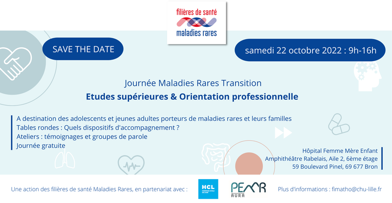 SAVE THE DATE : Journée transition maladies rares à Lyon !