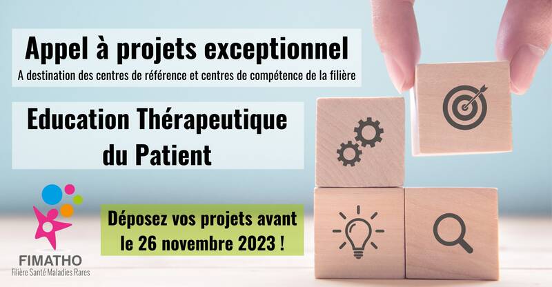 Appel à projets exceptionnel dédié à l'Education Thérapeutique du Patient (ETP) !