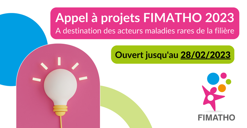 Appel à projets FIMATHO 2023 : prolongation jusqu'au 28/02 !