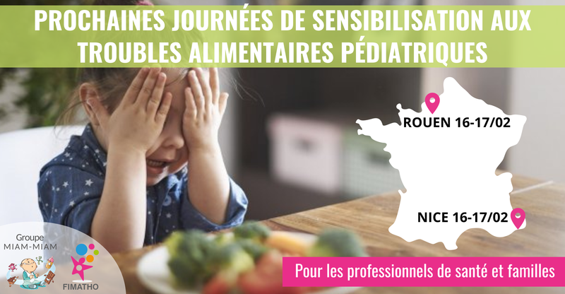 Journées de sensibilisation aux troubles alimentaires pédiatriques en février 2024 !