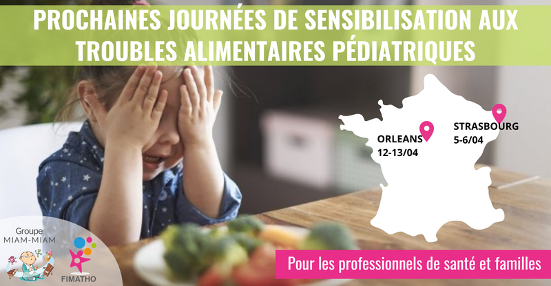 Journées de sensibilisation aux troubles alimentaires pédiatriques en avril 2024