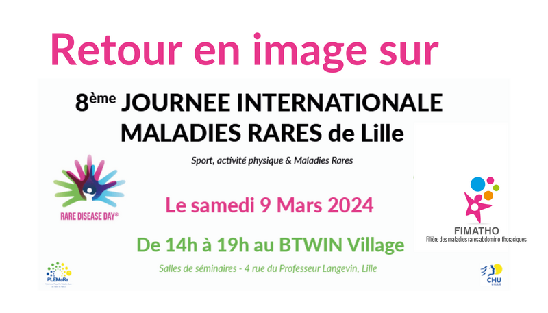 Retour sur la journée internationale des maladies rares de Lille 2024