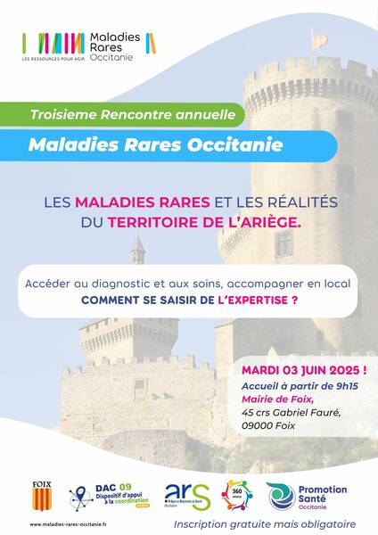 La rencontre annuelle de Maladies Rares Occitanie