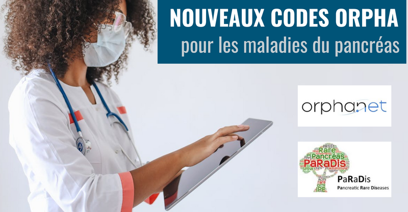 Nouveaux codes ORPHA pour les maladies du pancréas