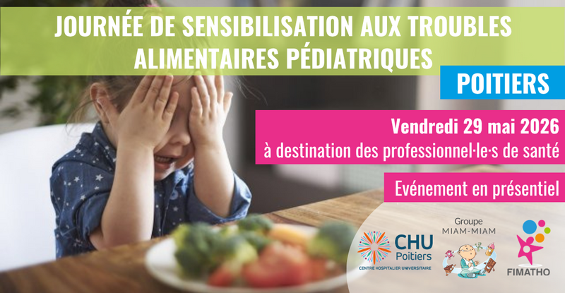 Journée de sensibilisation aux troubles alimentaires pédiatriques (professionnels) - Poitiers
