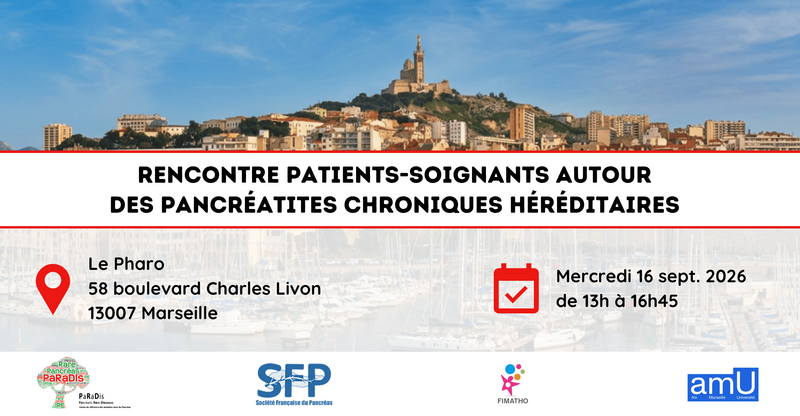 Rencontre patients-soignants autour des pancréatites chroniques héréditaires