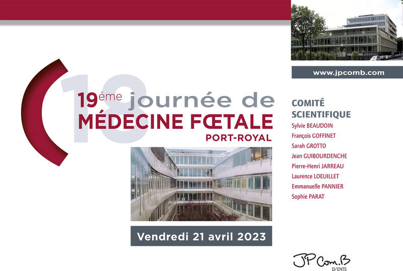 Journée de médecine fœtale Port-Royal 2023