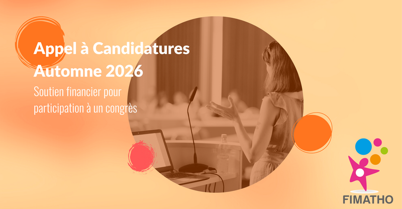 Soutien financier pour participation à un congrès 2026 - automne 