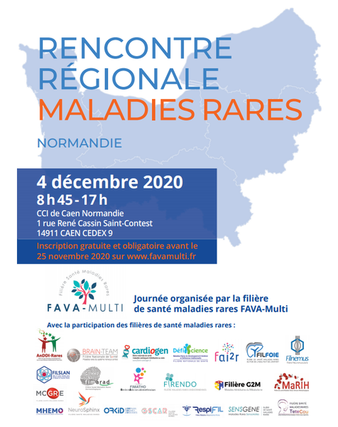 [ANNULÉ] 10ème Rencontre Régionale Maladies Rares à Caen