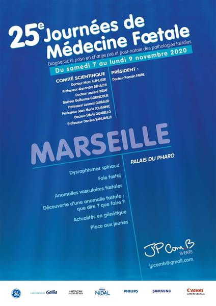 25ème journées de Médecine Foetale - Marseille