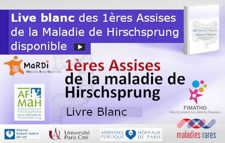 Publication du Livre Blanc des premières assises de la maladie de Hirschsprung 