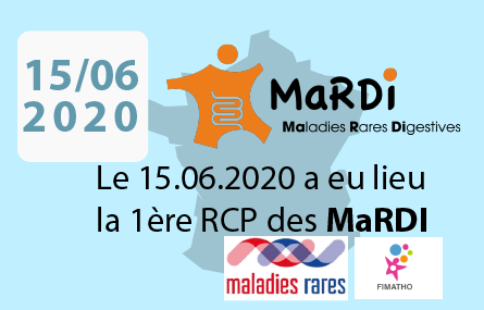 Déroulement de la première RCP nationale des MaRDI