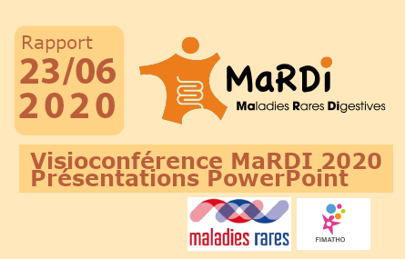 Présentations de la visioconférence des MaRDI