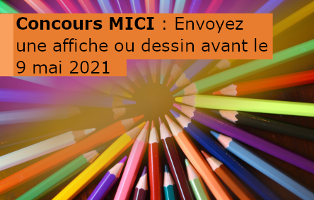 Concours : Envoyez une affiche ou dessin pour la journée des MICI