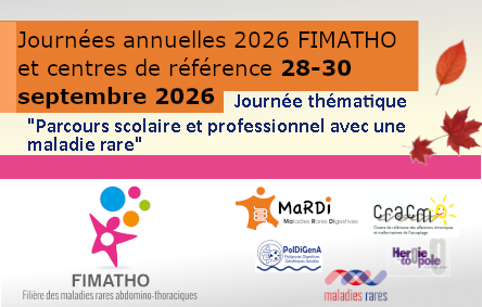 Demi-journée annuelle du CRMR MaRDi et Journées annuelles de la filière FIMATHO 2026- programmes et inscription